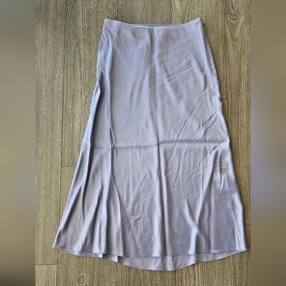 & OTHER STORIES Satin Slip Midi Skirt